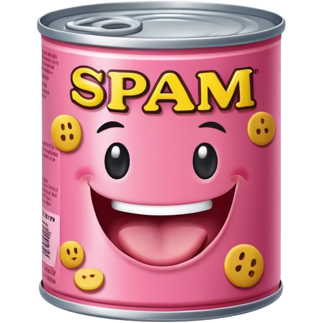 SPAM MEAT HAPPY EMOJI emoji