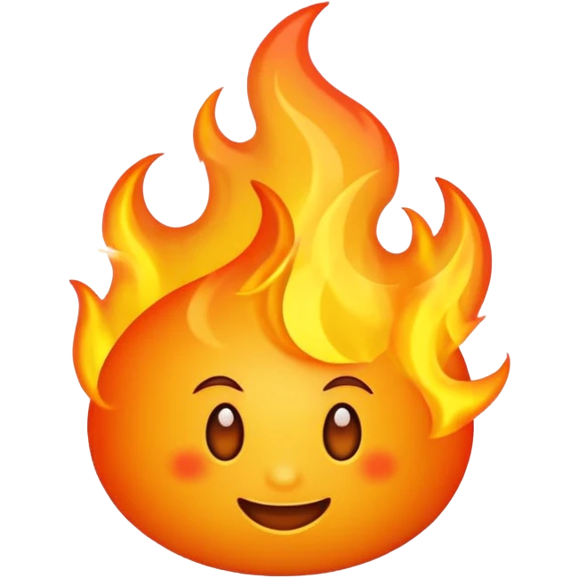 more flames emoji