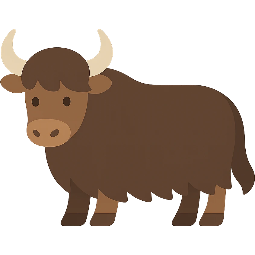 Yak emoji