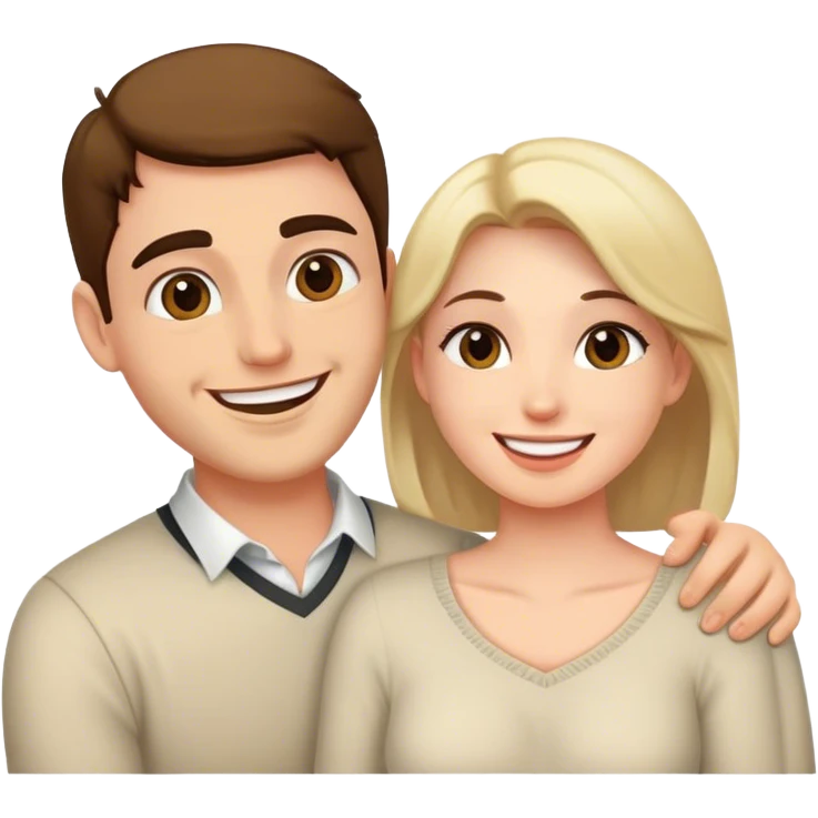 Flirt with husband emoji