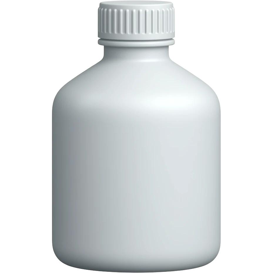 White spirit(type of solvent) bottle emoji