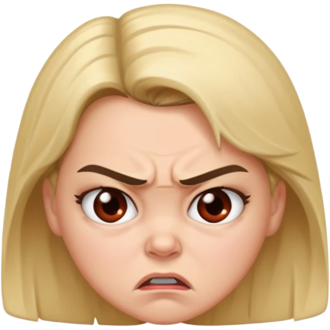  little angry woman emoji