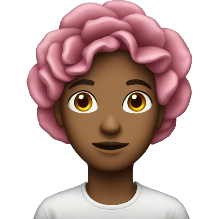 dark rose emoji