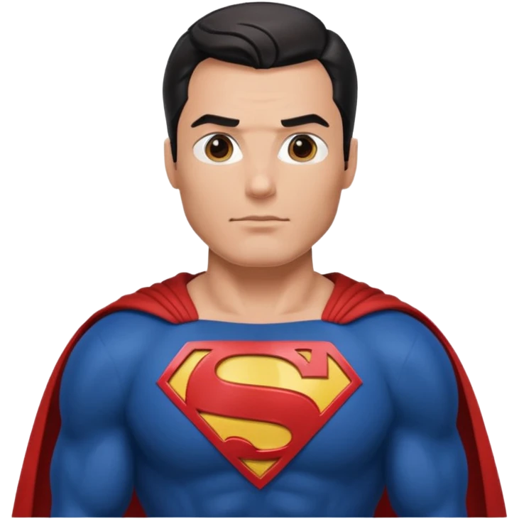 superman standing emoji