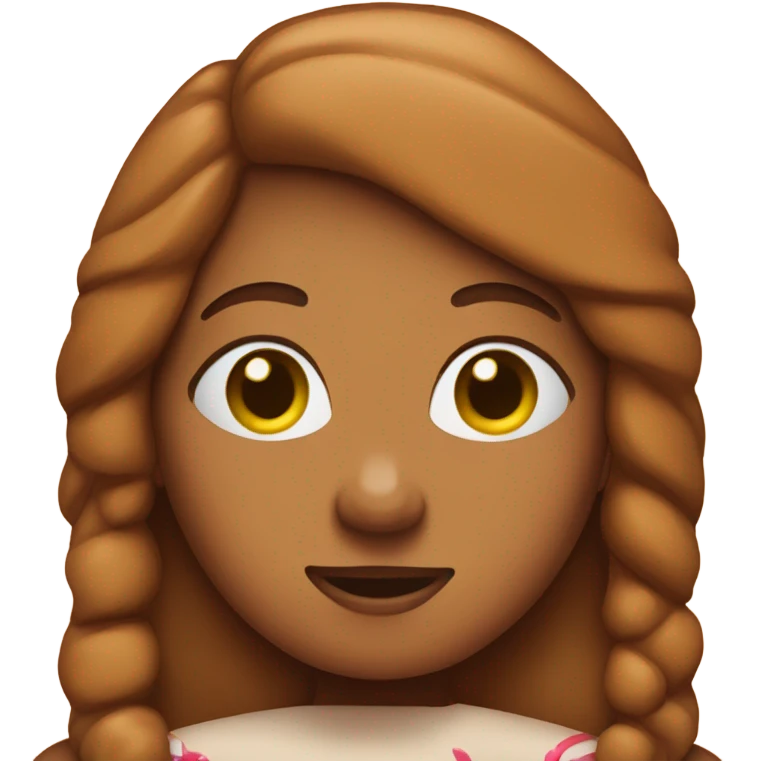 Gingerbread girl emoji