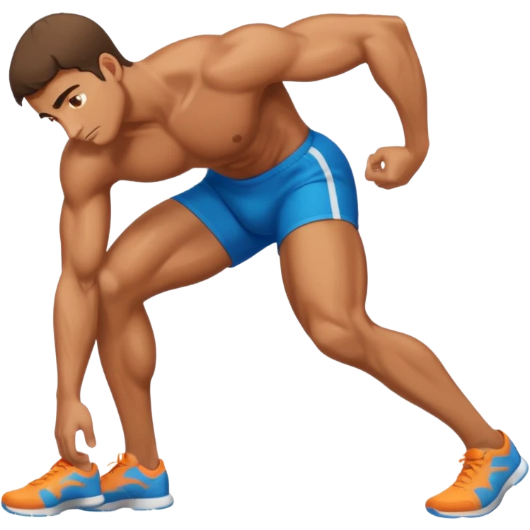 make a male bending over emoji