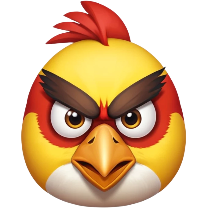 bird that looks angry emoji