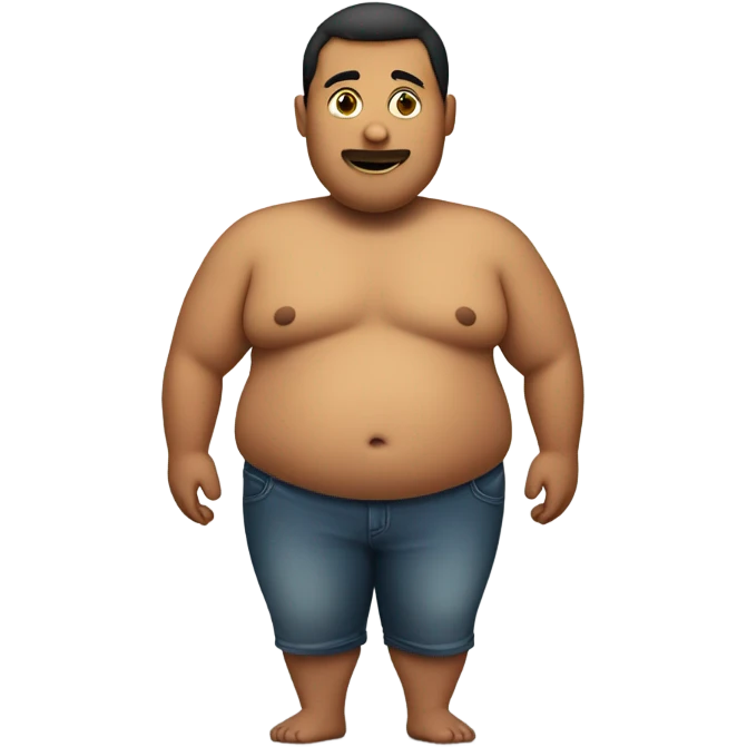 Obese emoji