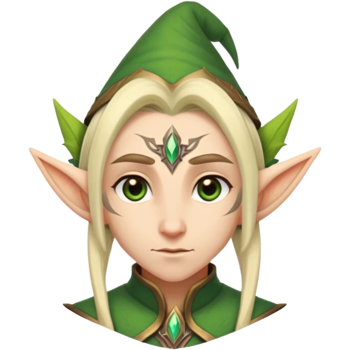 World of Warcraft elf emoji