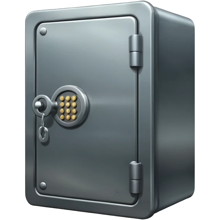 Locked bank vault emoji
