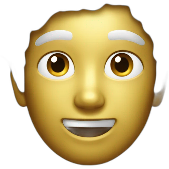 gold water emoji
