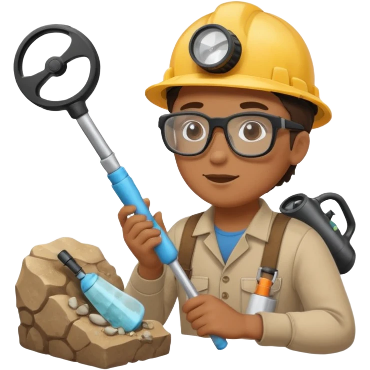 Fossil Cleaner with Air Blower from Archaeology Team emoji