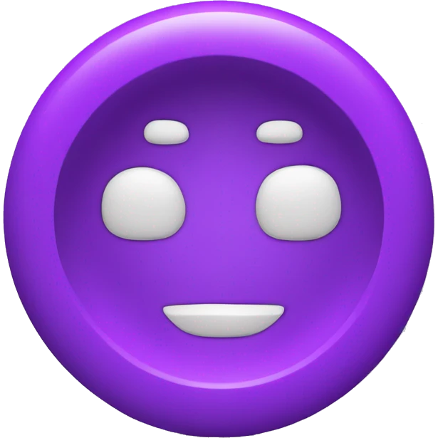 purple pill with middle line rotated emoji