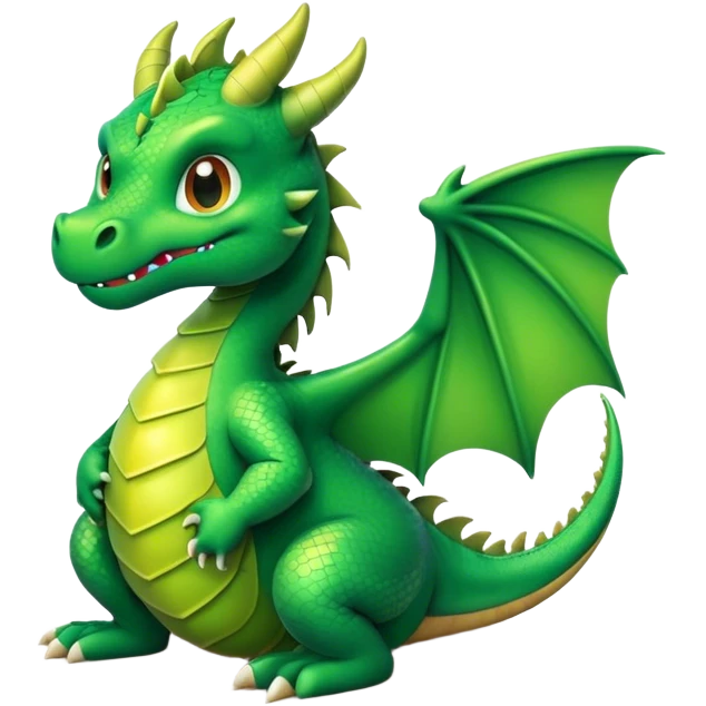 Dragon pooping emoji