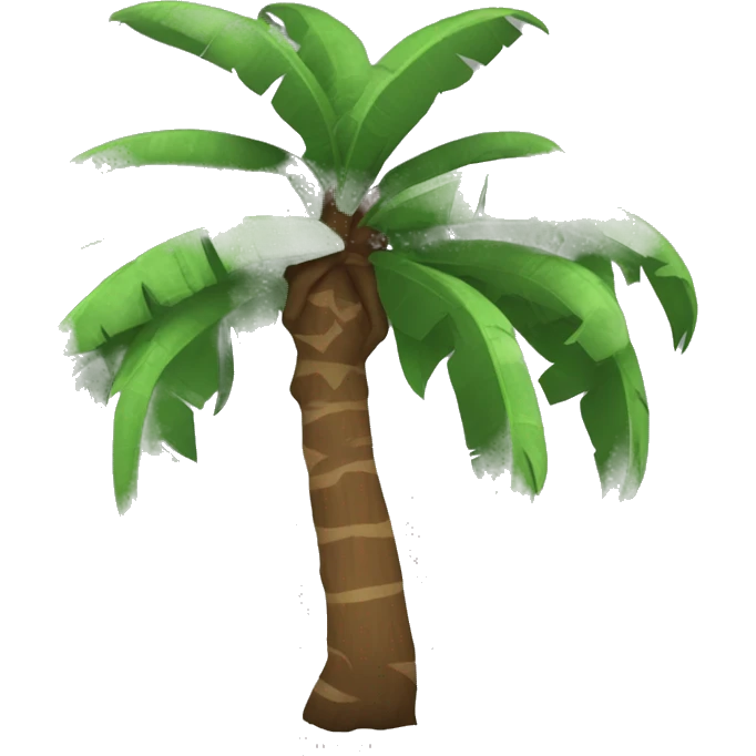 Árbol de coco emoji