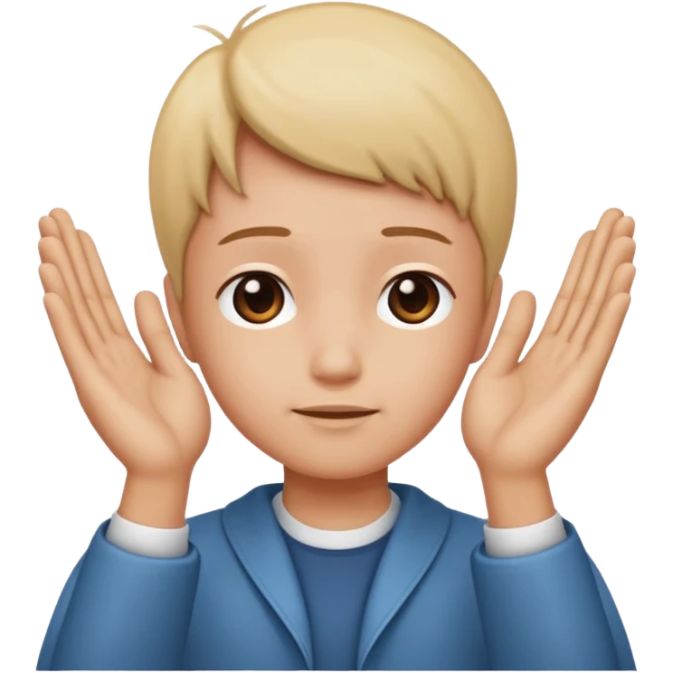 Create an emoji that reflects prayer (Islam) emoji