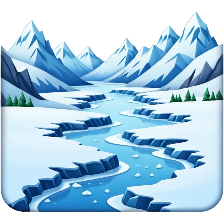 Icy lanscape emoji