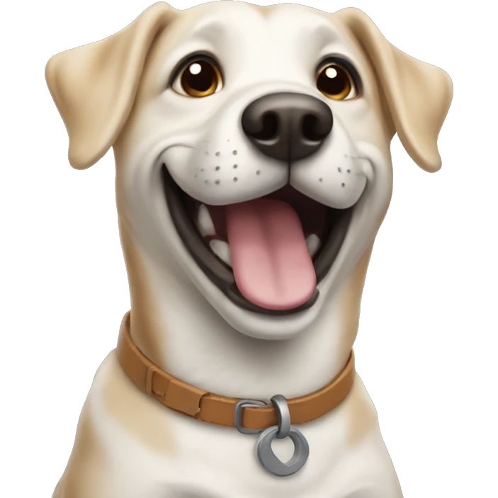 Happy dog emoji