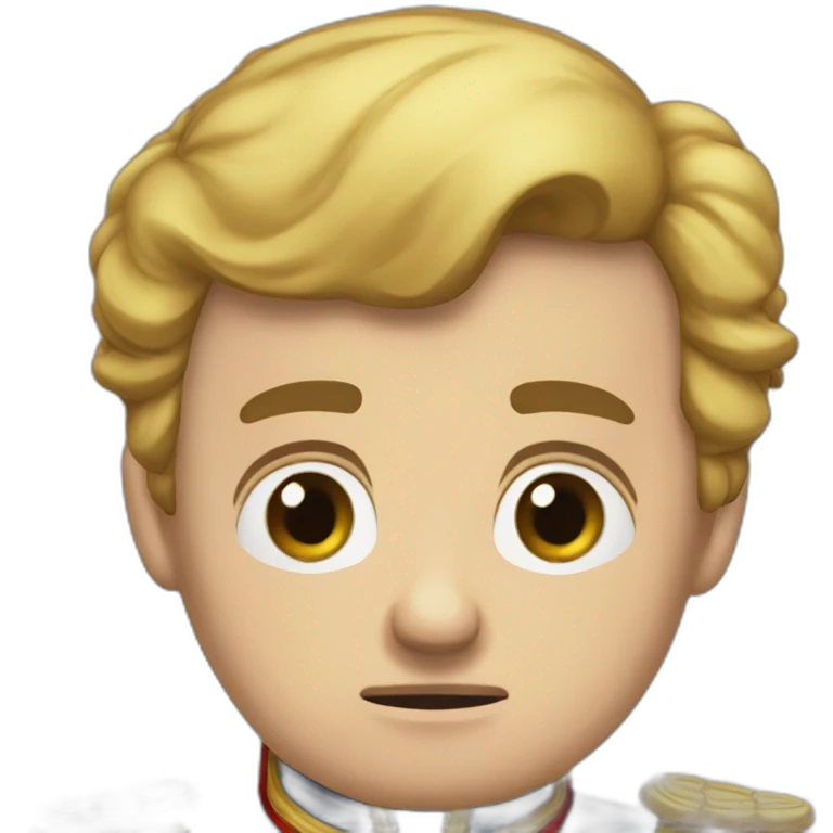dejected napolean emoji