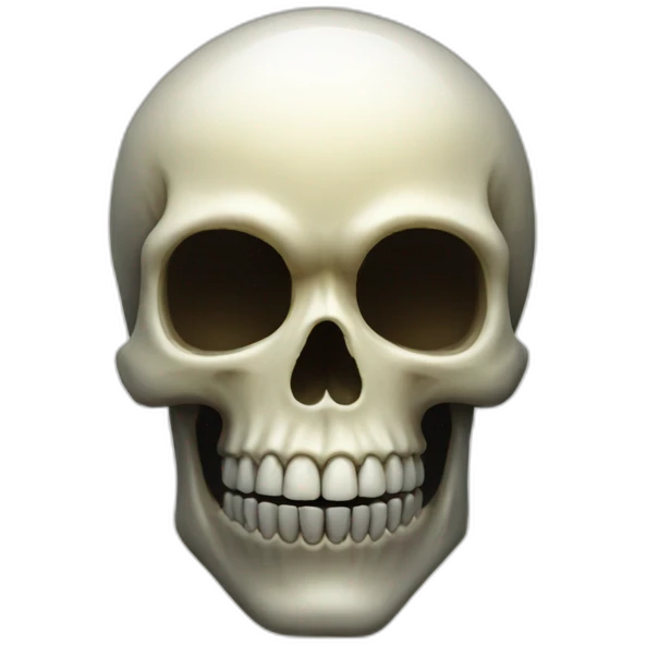 glow skull emoji