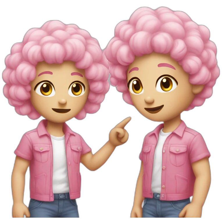 ☁️+pinky  emoji