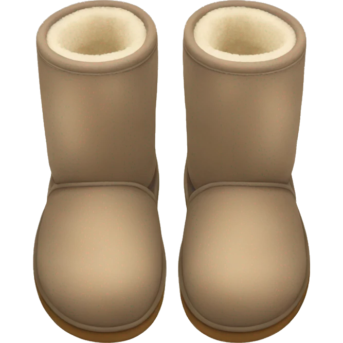 UGG slippers  emoji