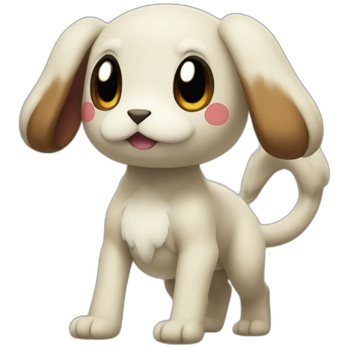 Smeargle pokemon emoji