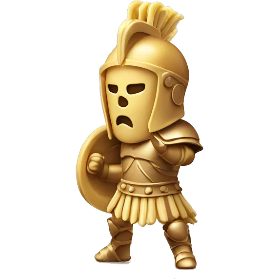 gladiator pasta emoji