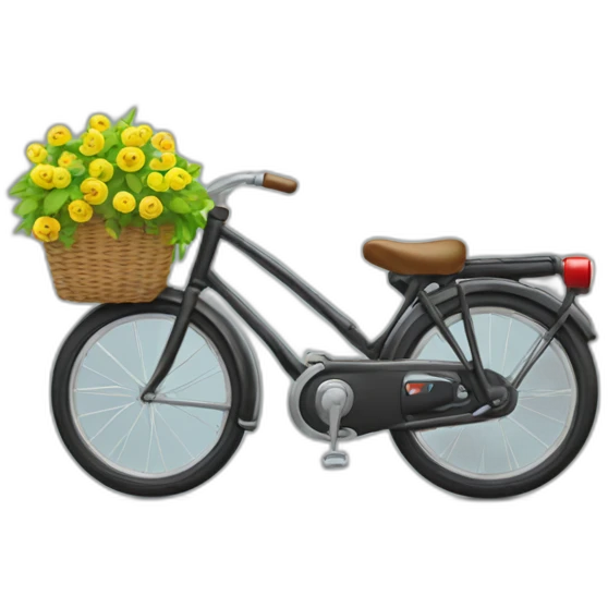 I love my bike emoji