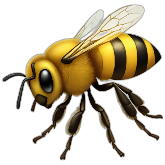 honeybee-dead emoji