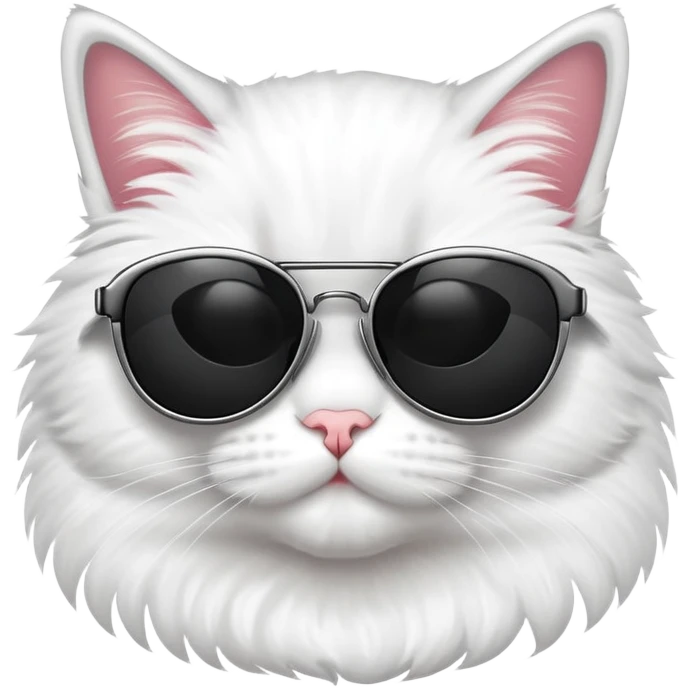 Cat wearing sunglasses emoji
