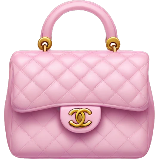 Cute Chanel bag emoji