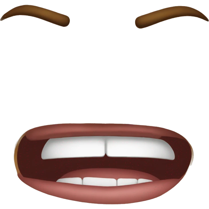 Angry emoji biting lip while crying  emoji