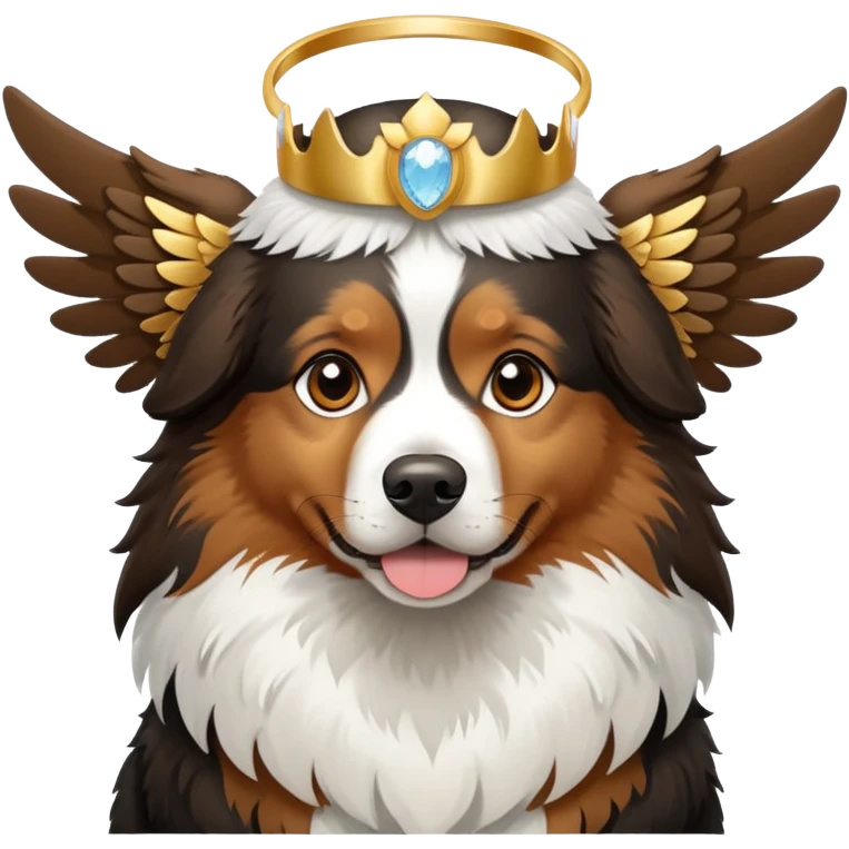 Appenzeller Sennenhund as angel emoji