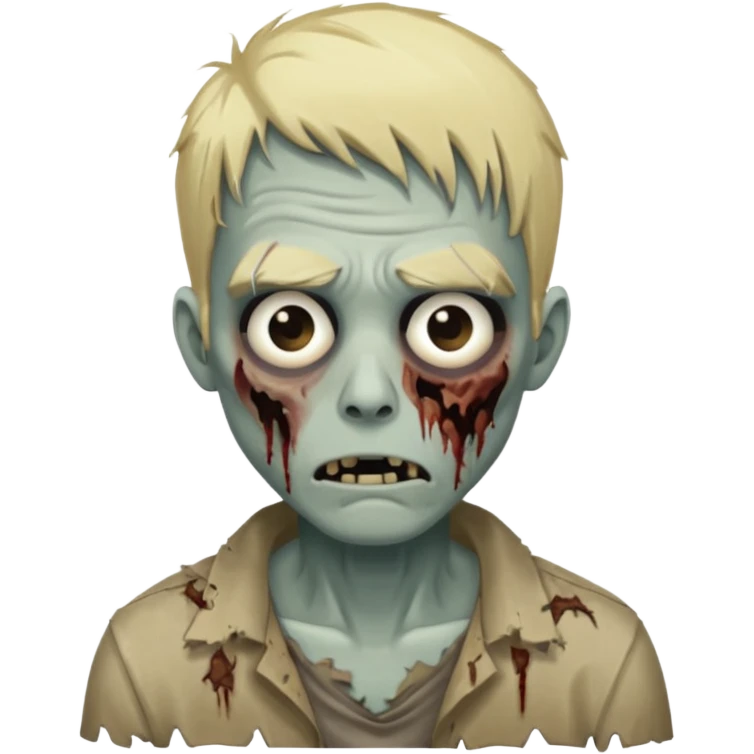 blonde zombie guy emoji