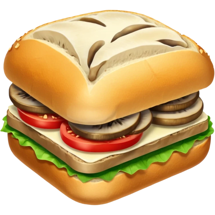 mushroom sandwich emoji