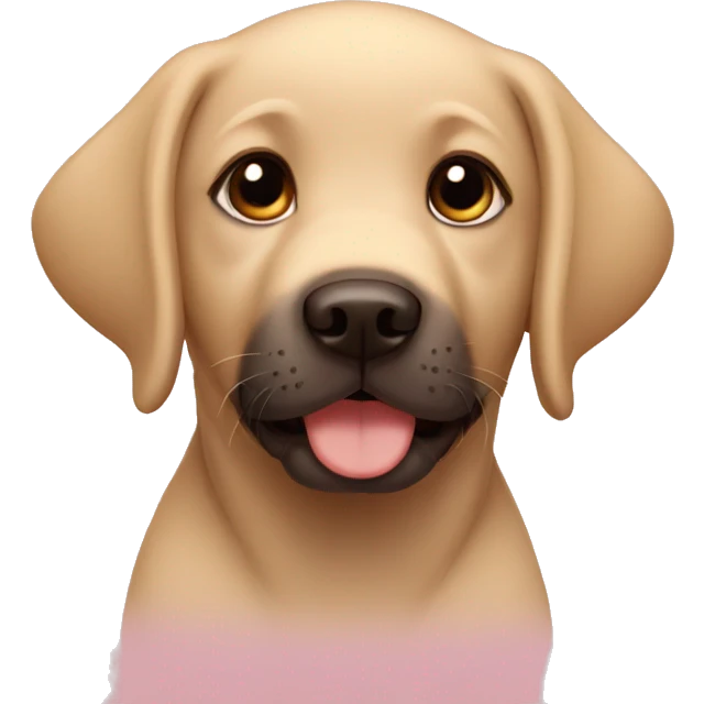 Labrador pup emoji