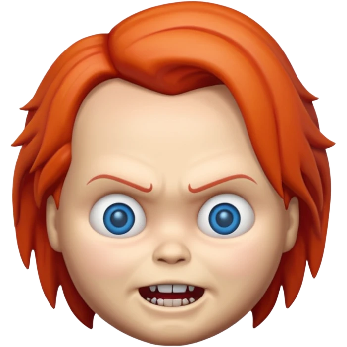 Un emojin de chuky emoji