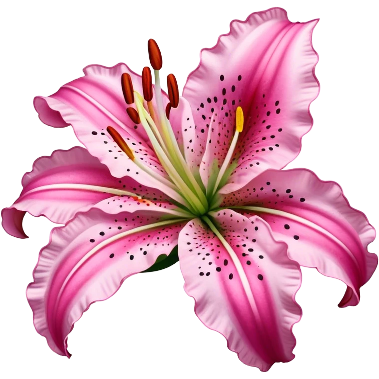 Stargazer lily emoji