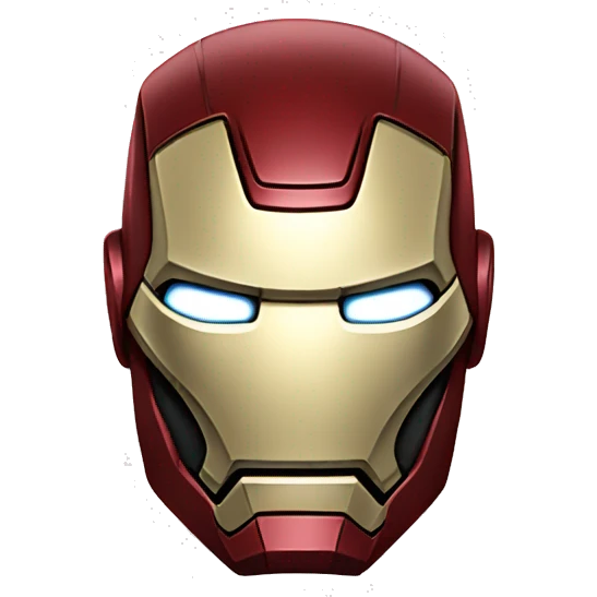 Ironman face emoji
