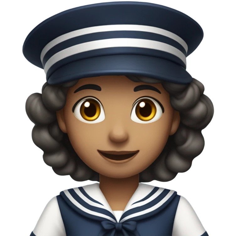 a girl sailor emoji