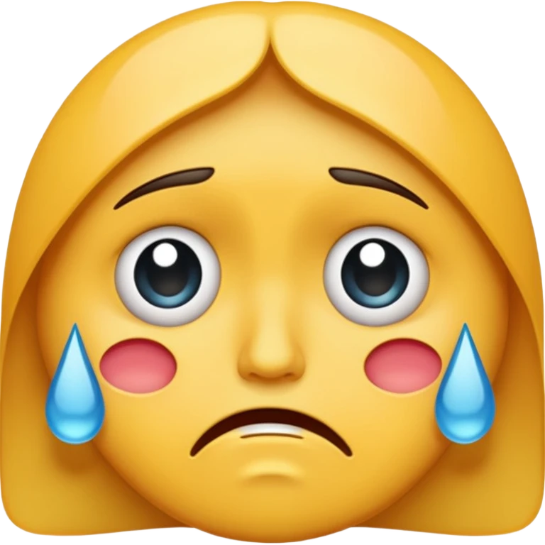 crying face emoji emoji