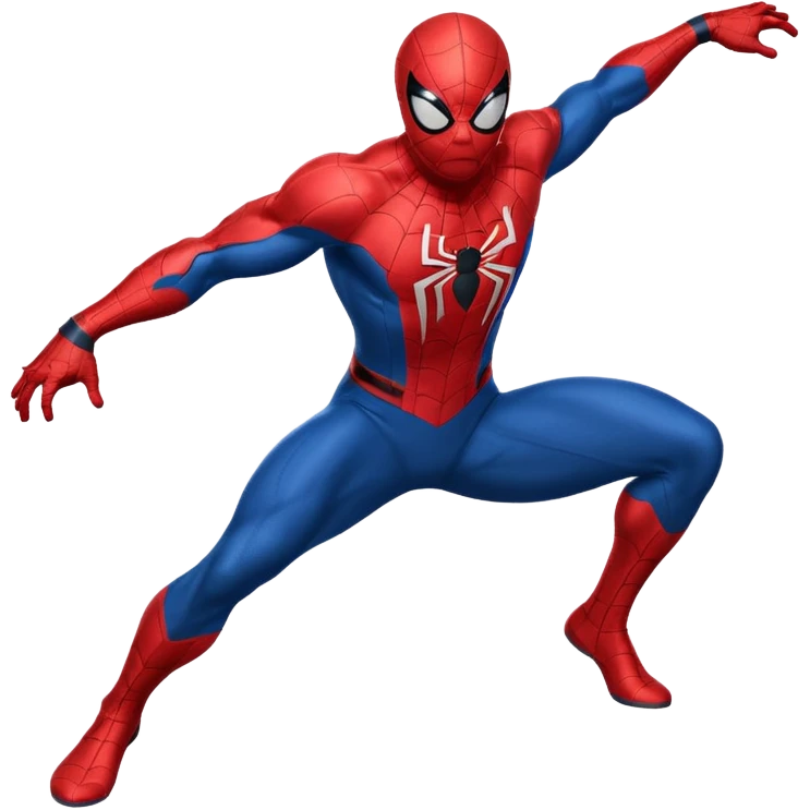 Spider-Man standing emoji