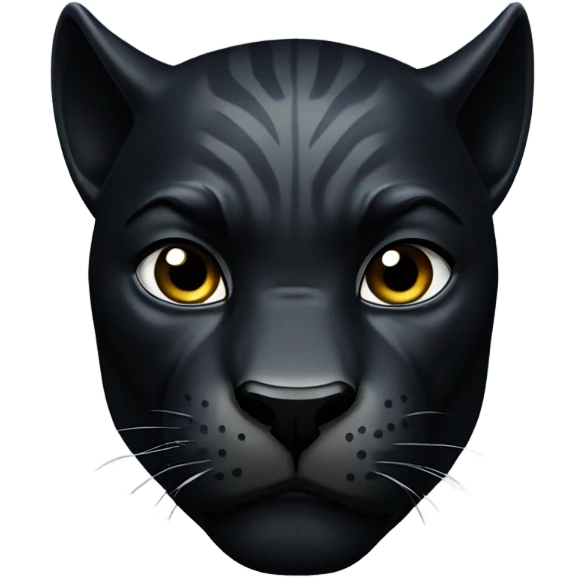 Black panthère emoji