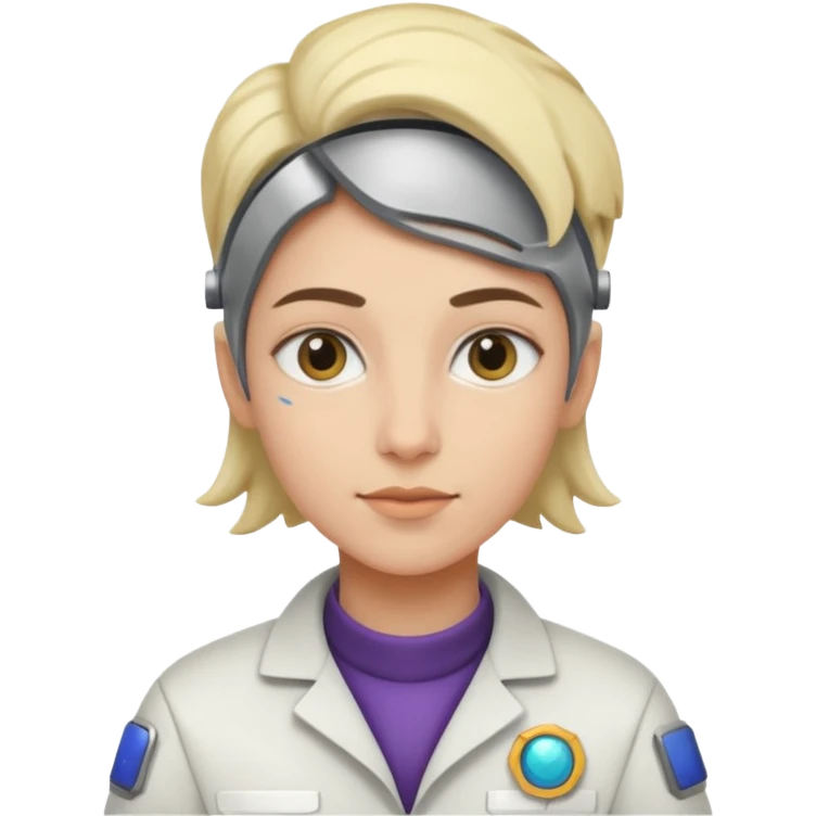 nonbinary space scientist emoji