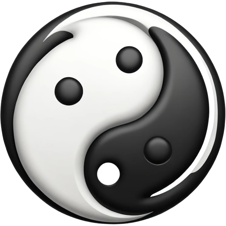 Yin yang symbol  emoji