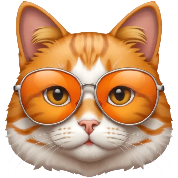 Cat wearing sunglasses emoji