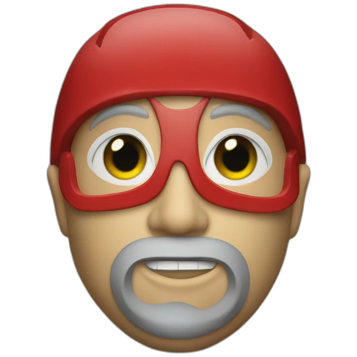 Money heist mask emoji