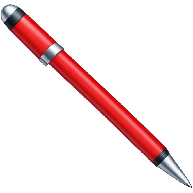 emoji for red stilus emoji