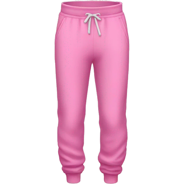 Pink sweatpants emoji